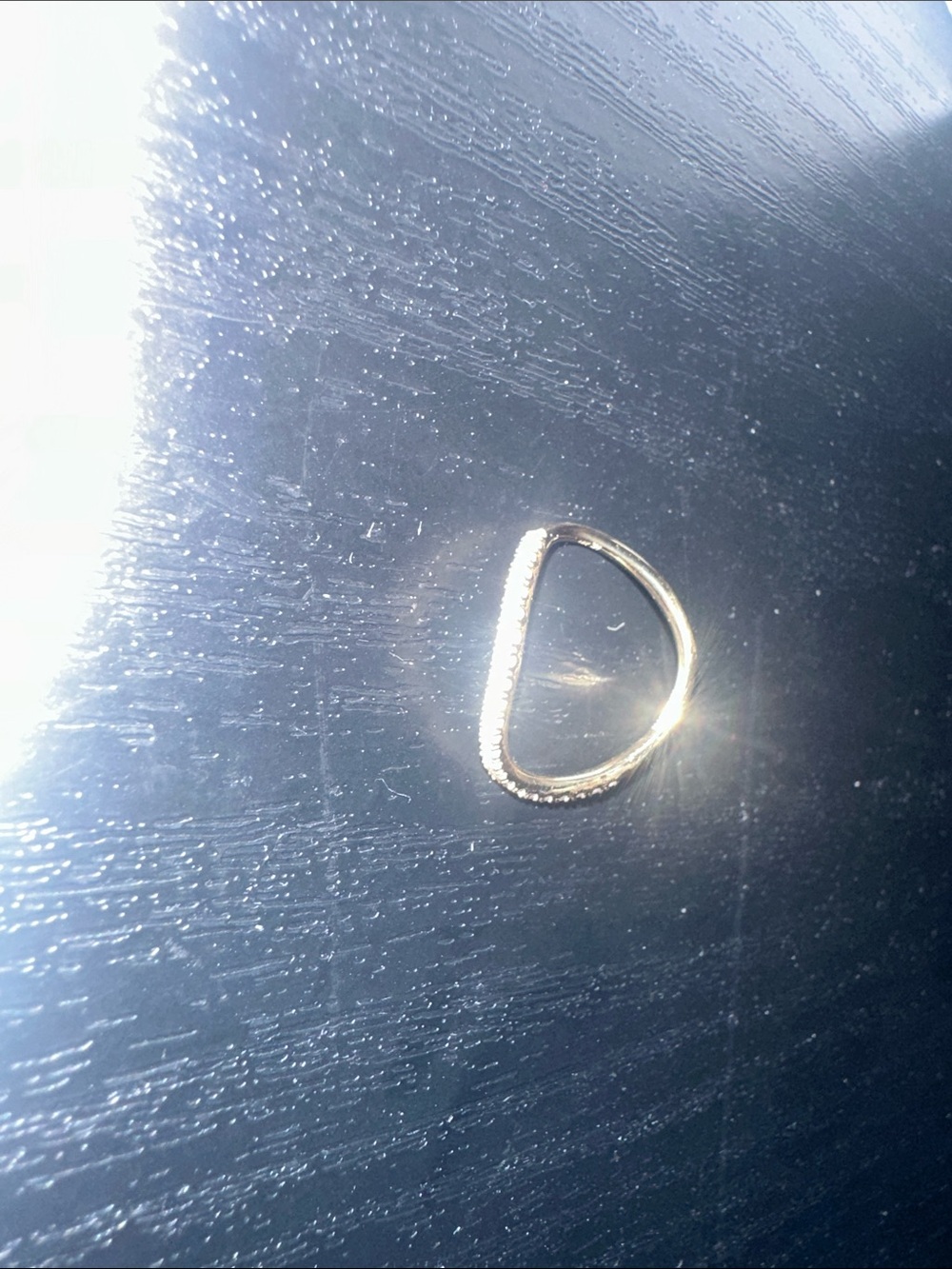 Mejuri Dôme Figure Pavé Diamond Ring w/Receipt Attached (last slide) - Picture 5 of 8
